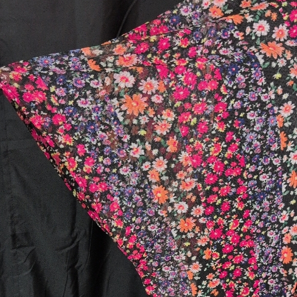 American Eagle Outfitters Pink and Orange Kimono Cardigan - Picture 6 of 8